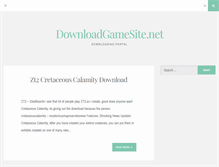 Tablet Screenshot of downloadgamesite.net